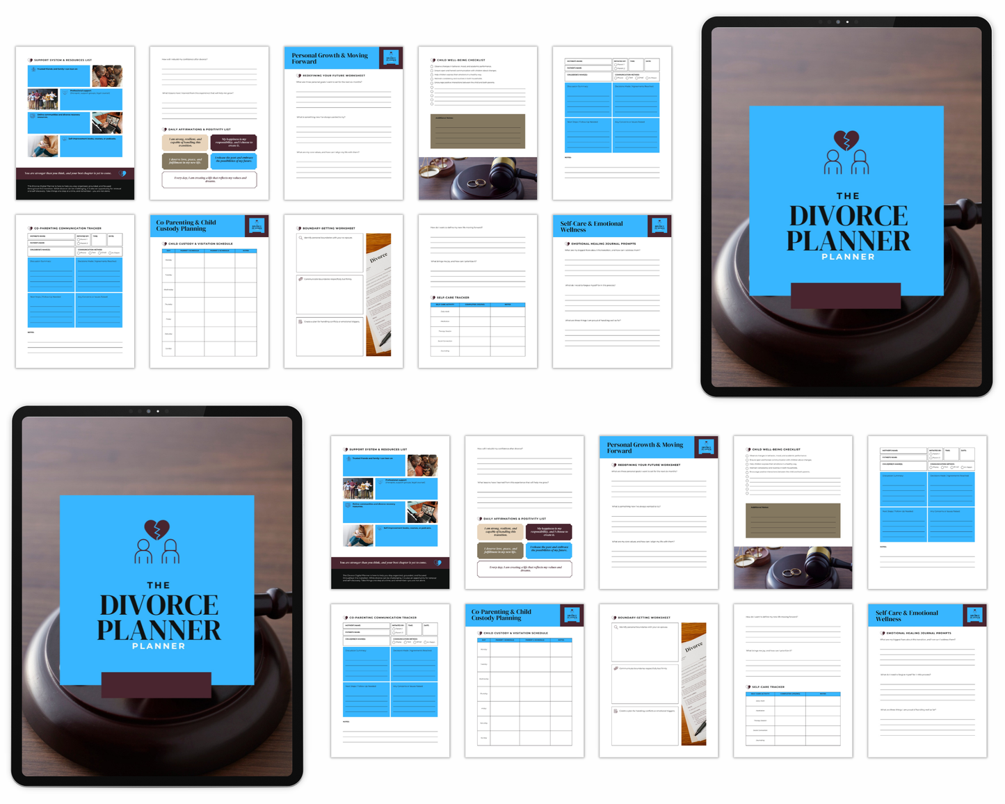 Divorce Digital Planner