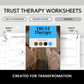 Trust Therapy Worksheets