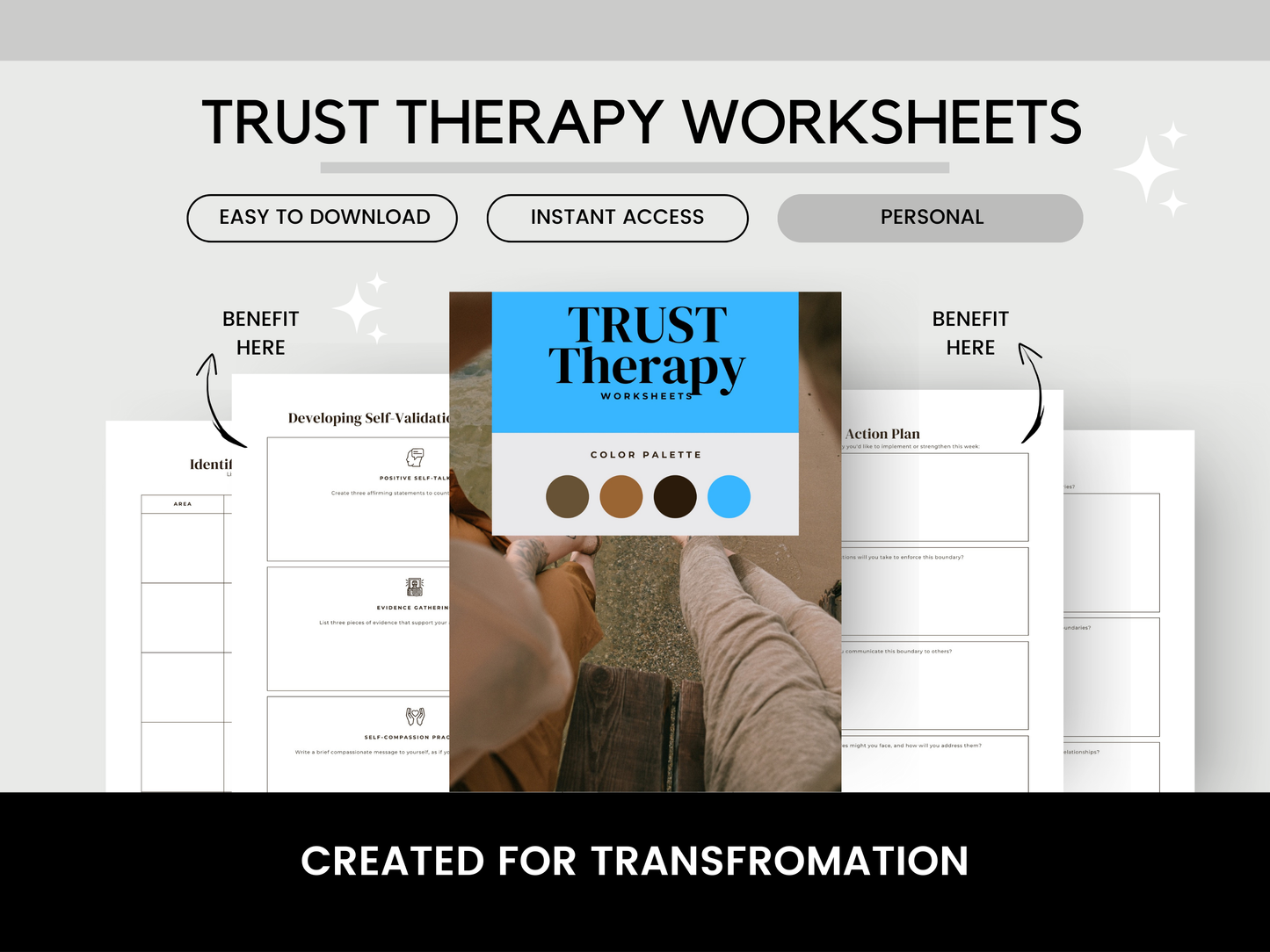 Trust Therapy Worksheets