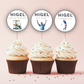 60th Birthday Cupcake Toppers Man