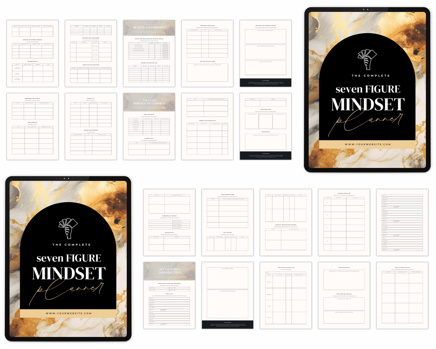 Millionaire Mindset Planner