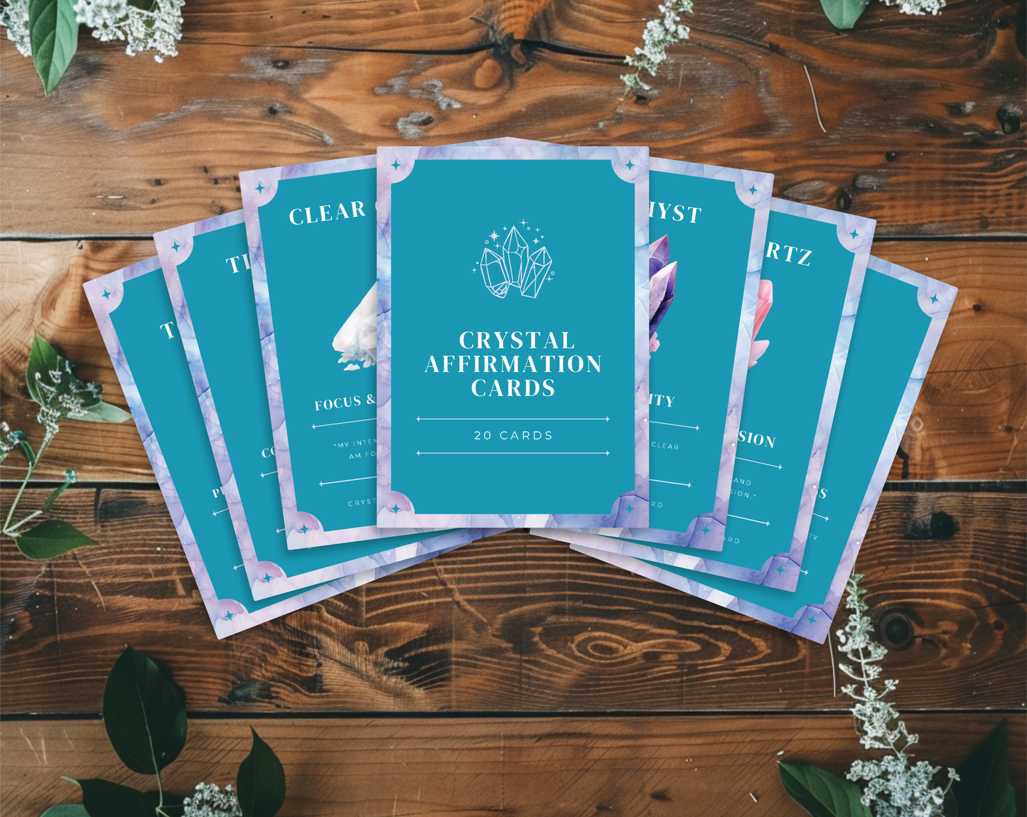 Crystal Affirmation Cards