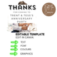 Anniversary Thank You Tag