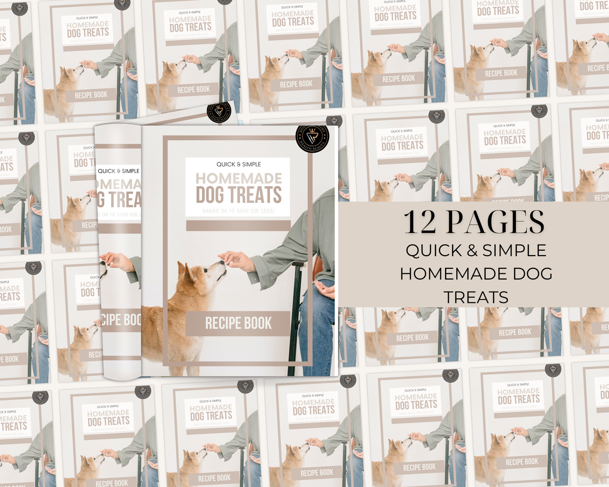Homemade Dog Treats Recipe Book