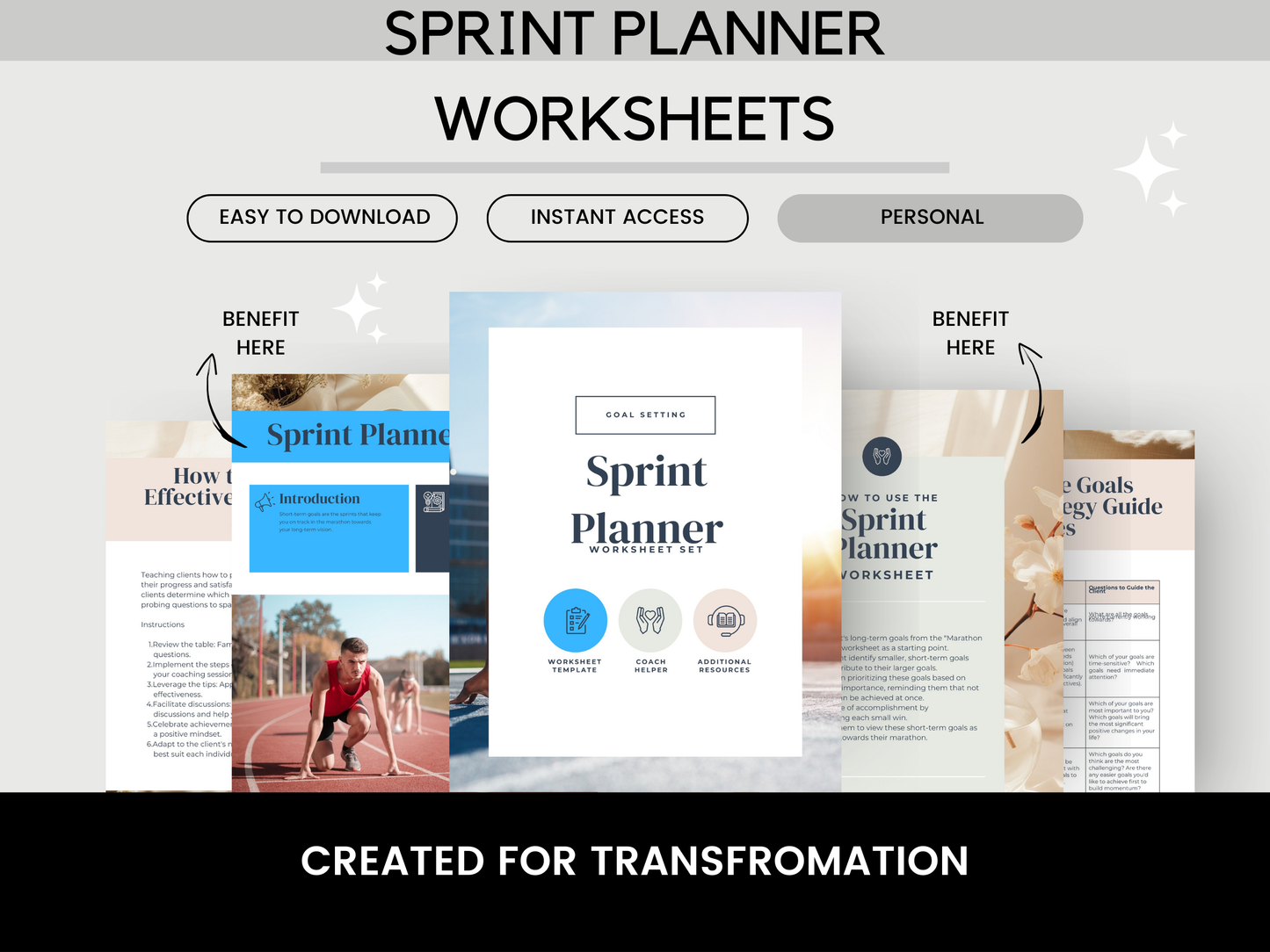 Sprint Planner Worksheets