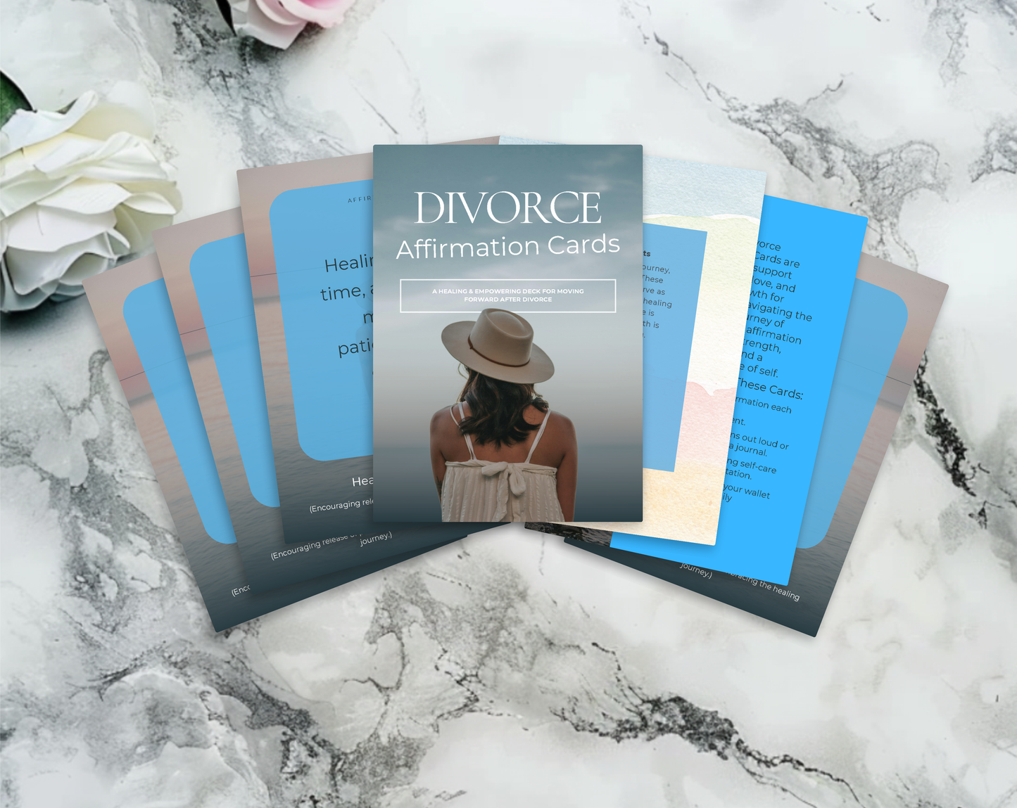 30 Divorce Affirmation Cards