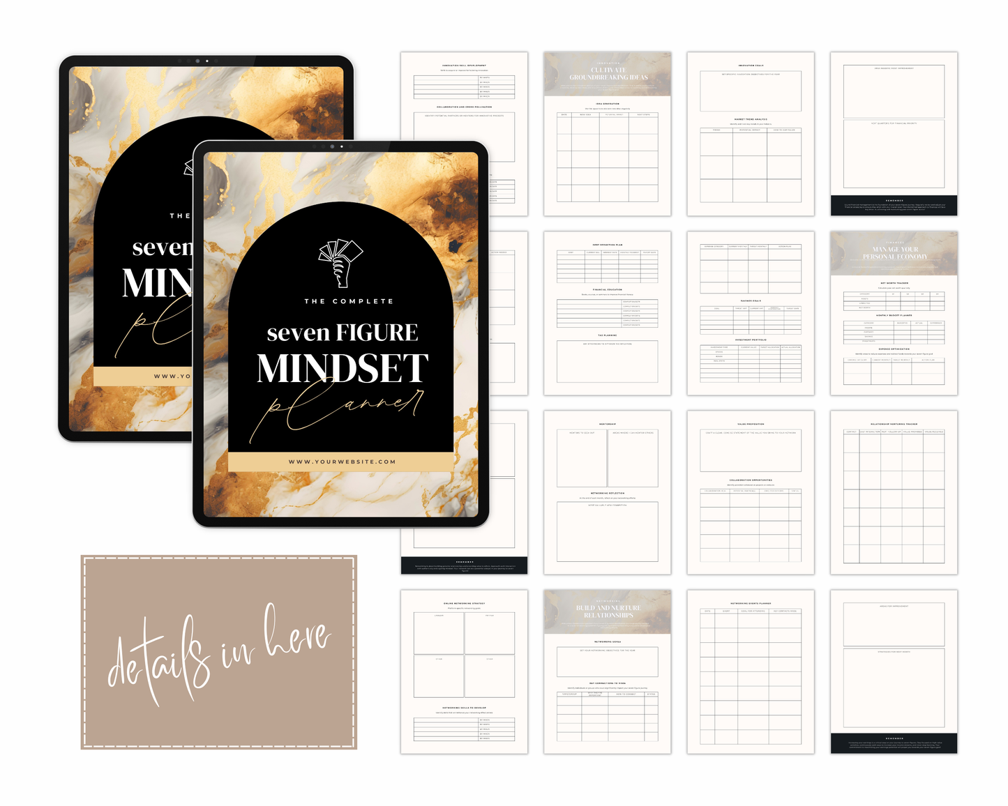 Millionaire Mindset Planner