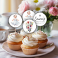 Baptism Cupcake Toppers