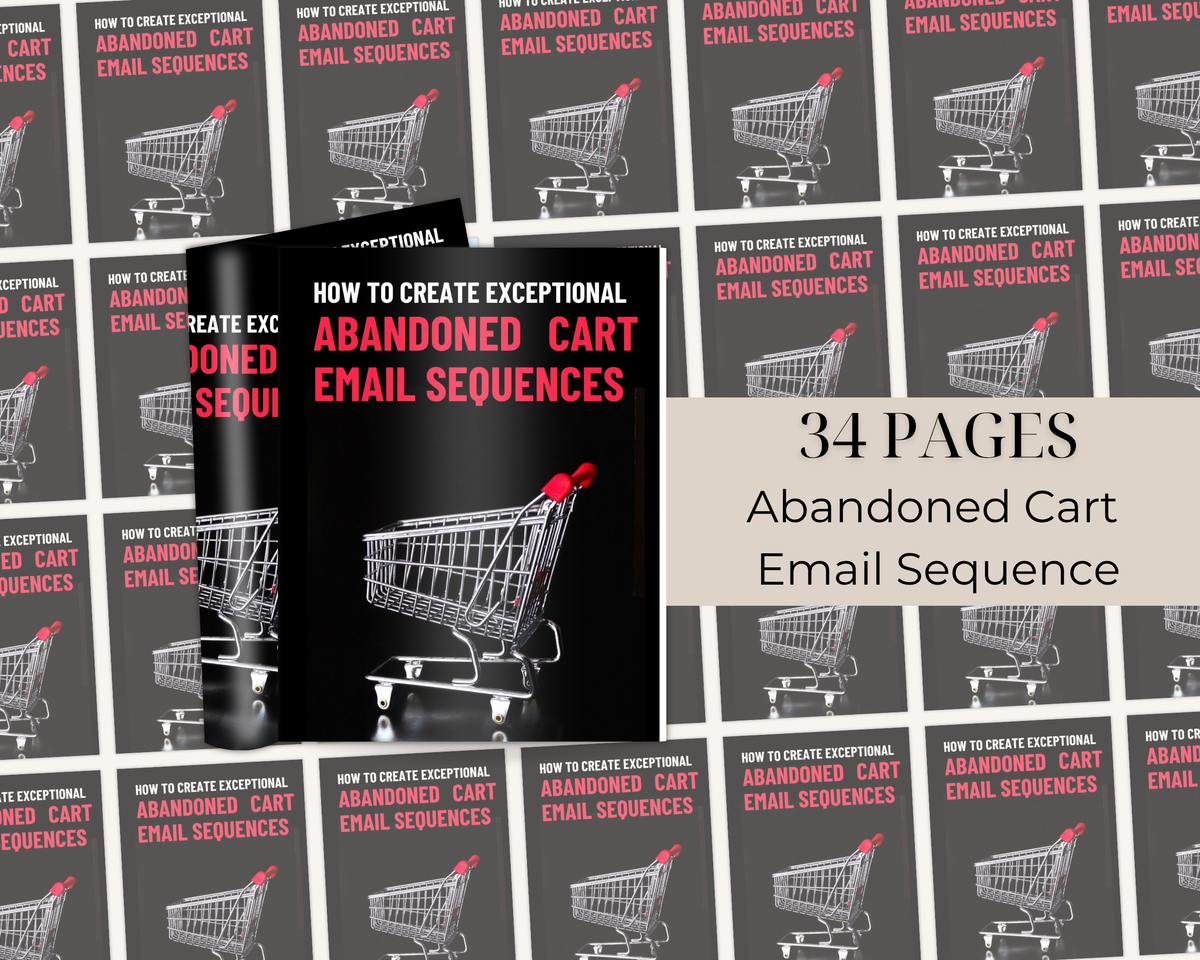 Abandoned Cart Email Sequence