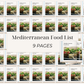 Mediterranean Food List