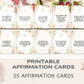 25 Breastfeeding Affirmation Cards