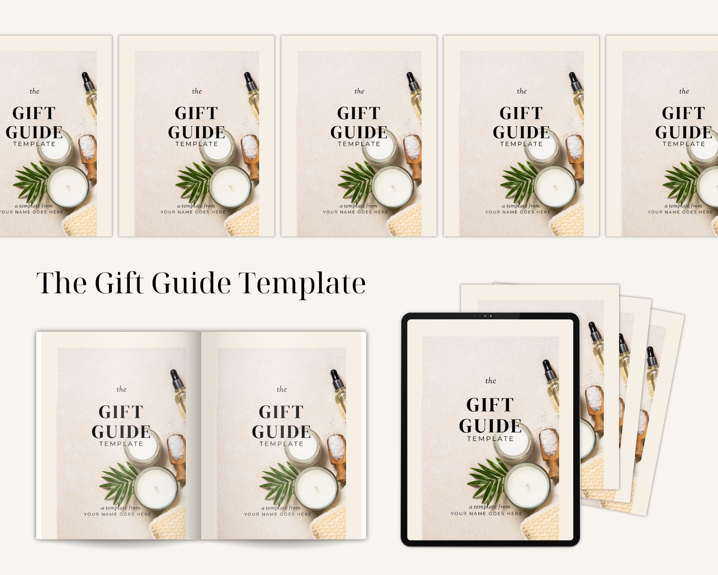 The Gift Guide Template