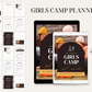 Girls Camp Planner