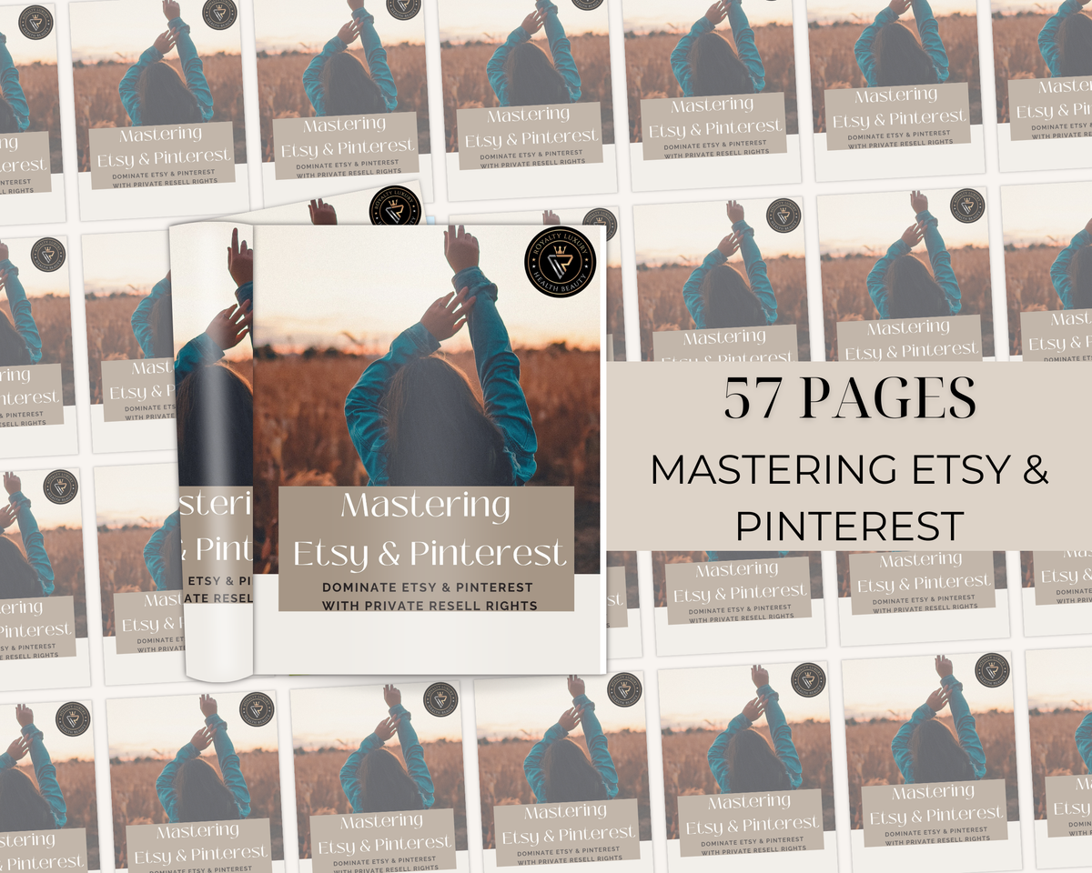 Mastering Etsy and Pinterest