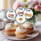 70th Birthday Cupcake Toppers Man