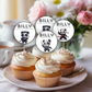 9th Birthday Cupcake Toppers Boy