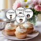 5th Birthday Cupcake Toppers Boy