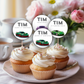4th Birthday Party Cupcake Toppers Boy