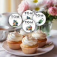 7th Birthday Cupcake Toppers Boy