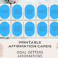 28 Goal Getter Affirmation Cards