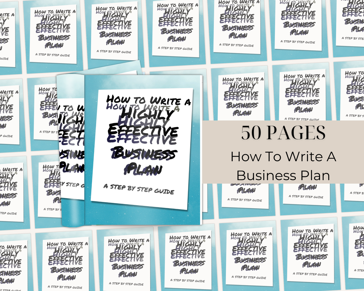 How To Write A Business Plan