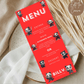 9th Birthday Menu Male