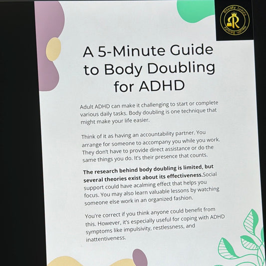 A Five Minute Guide To Body Doubling For ADHD