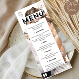 Anniversary Party Menu
