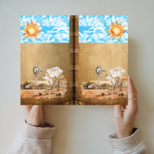 Australian Outback Matching Cover Page