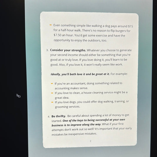 Income Boost Blueprint The Keys To Successful Moonlighting