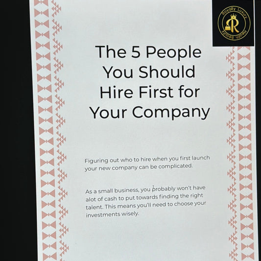 The Five People You Should Hire First for Your Company