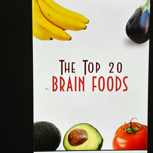 Top 20 Brain Foods