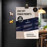 Chat GPT Power Prompts Marketing Your Business