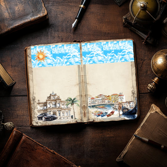 Europe Travel Junk Journal