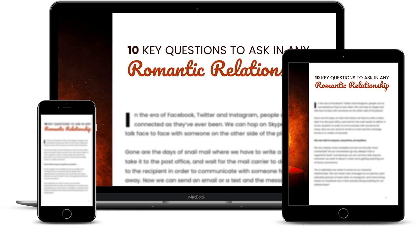 10 Key Questions To Ask In Any Romantic Relationship Landing Page
