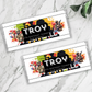 11th Birthday Chocolate Bar Wrapper Male