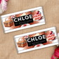 70th Birthday Chocolate Bar Wrapper