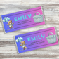 2nd Birthday Chocolate Bar Wrapper