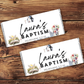 Baptism Aldi Chocolate Bar Wrapper Female