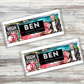 21st Birthday Chocolate Bar Wrapper Male
