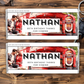 80th Birthday Chocolate Bar Wrapper Male