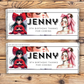 9th Birthday Chocolate Bar Wrapper Female