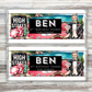 21st Birthday Chocolate Bar Wrapper Male