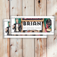50th Birthday Chocolate Bar Wrapper Male