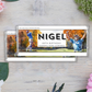 60th Birthday Chocolate Bar Wrapper