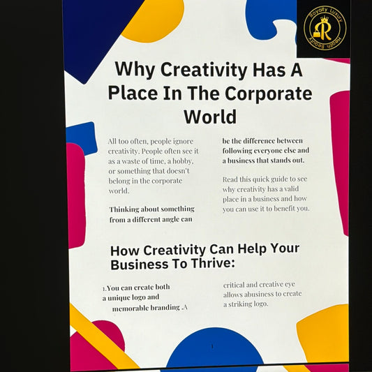Why Creativity Has A Place In The Corporate World