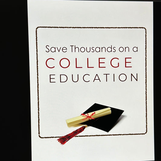 Save Thousands On A College Education Ebook