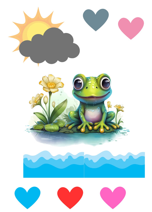 Frog Birthday Card