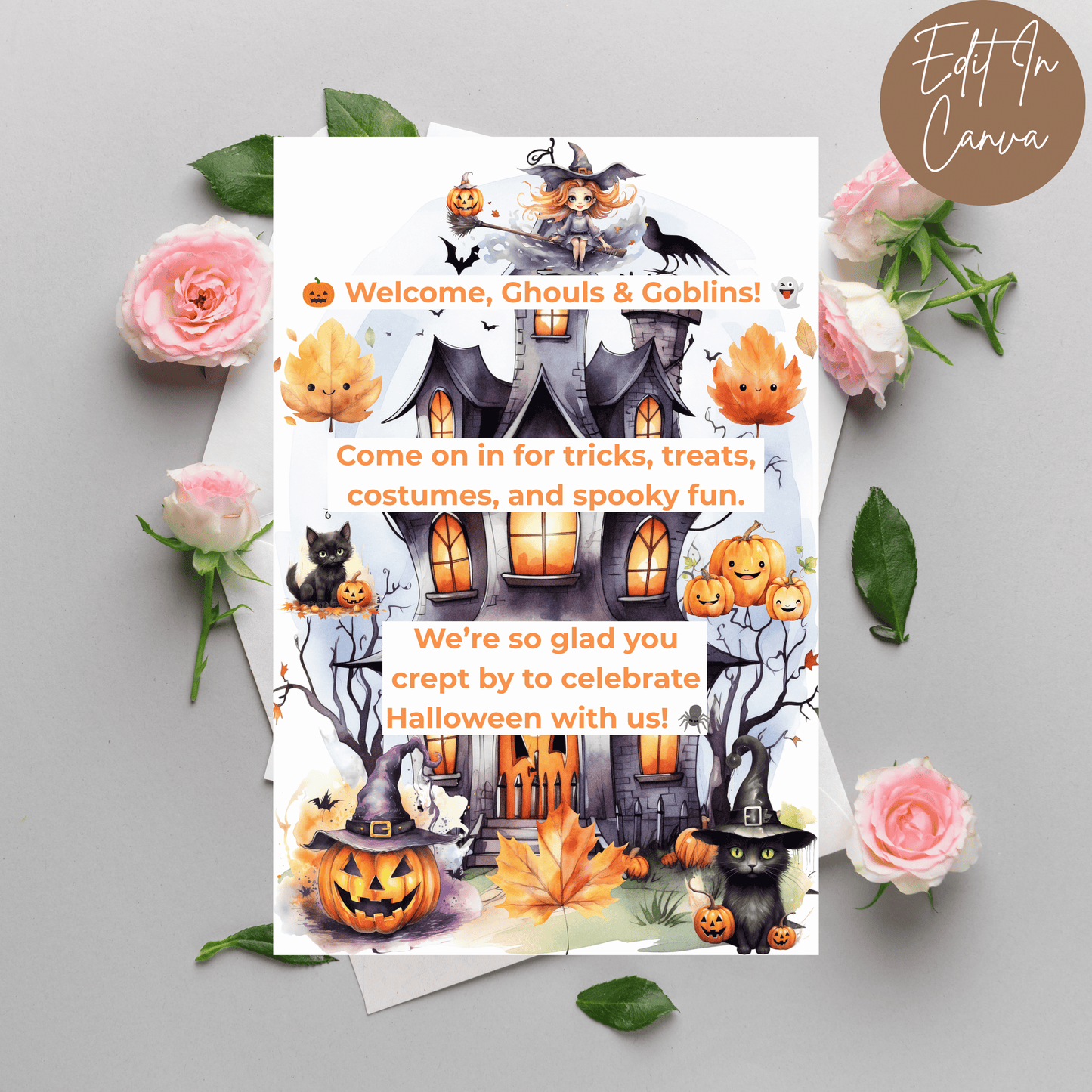 Halloween Welcome Sign