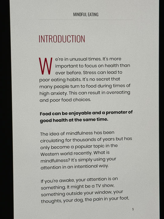 Mindful Eating